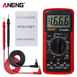 Profesional Digital Multimeter AC/DC Voltage Current Test Capacitance NCV Resistance Ohm Electrical Test Meter Tools Voltage Testers