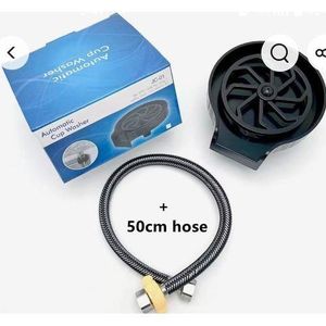 Automatic Cup Washer for Kitchen Sink – Hands-Free 360° Rinse for Bottles, Glasses, and Cups – Quick Installation, High-Pressure Cleaning Tool for Home, Cafe, or Bar Countertops