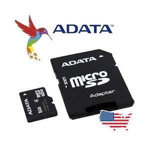 MicroSD Card & Adapter 8GB, Accessories