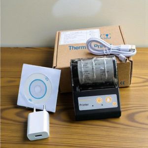 Portable Restaurants High Speed Portable Pocket Handheld Mini 58mm USB POS Bluetooth Thermal Receipt Printer