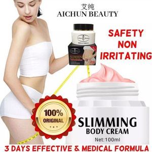 Aichun Beauty   Slimming Body Cream Burning Fat Shrinking Firming Reducing Wrinkles Non-Irritating 3 Days Effective -100ml