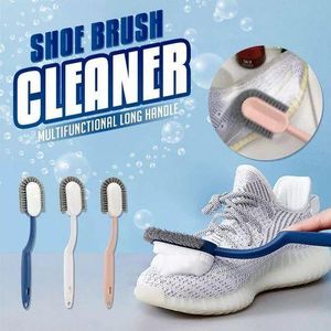 Long Handle Shoe Brush Cleaner Bristle