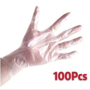 Home 100-Pack Disposable Food Safe Gloves/Disposable Gloves