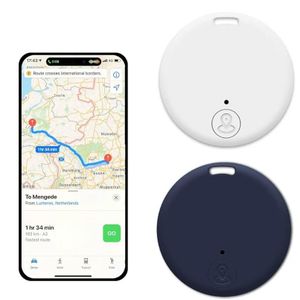 2pcs Smart location tracker, mobile phone wallet necklace item finder