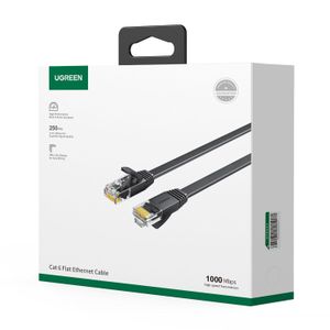 Ugreen  Cat 6 U/UTP Lan Cable 5m (Black) (UG- 20162)