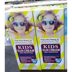 Fruit Of The Wokali Professional Care Kids Sun Cream