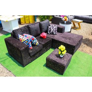 L seat sofa 5 seater with HD cushions