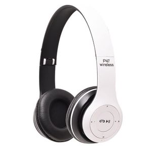 Wireless Headphones P47, Bluetooth 5.0, 120mAh, TF card support, daily listening, sports and games, microphone