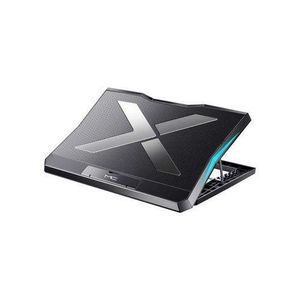Gaming Laptop Cooling Stand Adjustable Foldable Notebook Cooler, Portable Heat Dissipation Base for 11-17 Inch Laptops