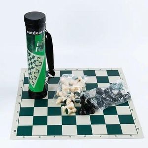 Portable Tournament Chess Board Game Mat + FREE Carrier Bag