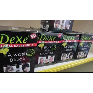 Dexe Black hair shampoo dye