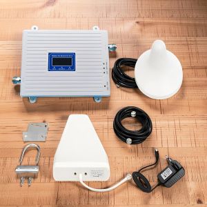 User Friendly Design Tri Band GSM Mobile Cell Phone Networks Signal Booster 