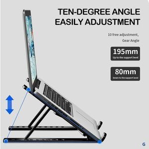 7 Steps Laptop Stand Desktop Stand Can Be Adjusted