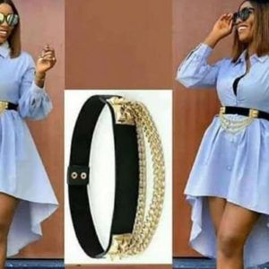 Ladies Wide Waistband Waist Belt-Classy