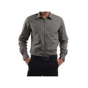 Grey Slim Fit Official Shirt