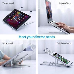 FOLDABLE ADJUSTABLE LAPTOP STAND BRACKET