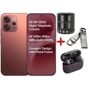 Vivo V70, 5G, 12GB RAM + 512GB ROM Storage, 50MP, Battery 6500mAh, (1 YEAR WARRANTY) - Sandalwood Brown + FREE GIFTS