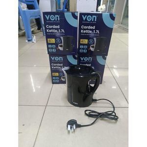 VON Hot sale Cordless Automatic Electric Kettle 1.7 Litres