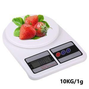 Digital Kitchen Weighing Machine Multipurpose Electronic Weight Scale With Backlit LCD Display For Measuring Food, Cake, Vegetable, Fruit