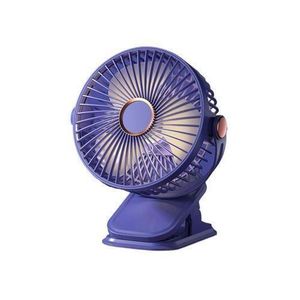 USB Rechargeable Table Fan Portable Mini Desk Fan Adjustable Clip-on Fan