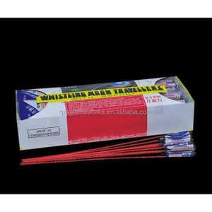 sweet home Small Whistling moon travel Rockets With Report Fireworks-12 PCS