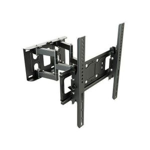 All TVs Universal Modern Tv Mount Bracket 32"-85" Inches Strong Double Arm TV Bracket Full Motion Elegant Design Tv Mount/ Tv Stands Suitable for 32" to 85" TV Set 