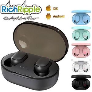 RichRipple  A6S Bluetooth Headsets 9D Stereo Wireless Earphones Earpods
