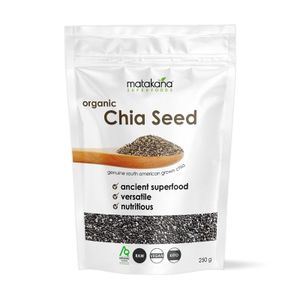 Organic Pure black chia seeds, high omega 3, lower blood pressure, lower cholesterol boost immunity 