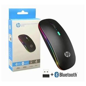 HP HP- W10 Rechargeable Bluetooth & Wireless RGB Dual Model Mouse