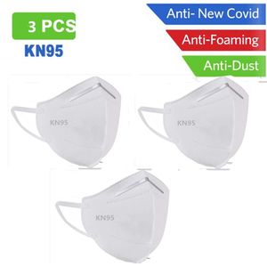 Generic 3 Pcs KN95 Protective Mask Washable And Reusable