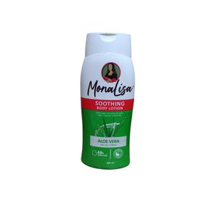 MONALISA  SOOTHING Body Lotion With Aloe Vera. Removes Wrinkles, Blemishes, Soothes & Provides 48 Hours Moisturization And Plumps The Skin.