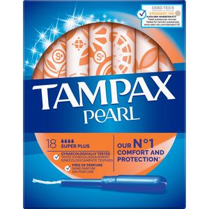 Tampax Pearl Tampons Trio Pack Super/Super Plus/Ultra Absorbency