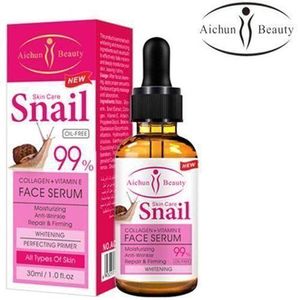 Aichun Beauty    Snail Vitamin E +collagen Face Serum
