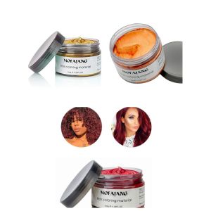 Mofajang 3-Pack, Red, Gold And Orange Temporary Hair Colors