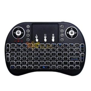 Mini Wireless Keyboard With Multi Touch Handheld Backlit Touchpad