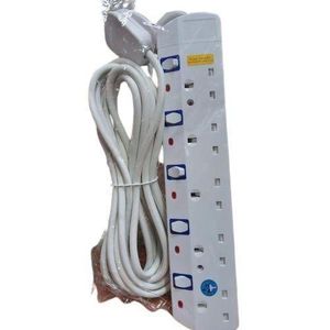 Jsb  5-way Surge Protector Power Extension Cable