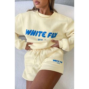 White fox Two piece set for ladies