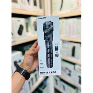 Green Lion HUNTER PRO 2000 Lumens 600M Long Range OUTDOOR/CAMPING Portable Tactical Torches/Torch Waterproof rechargeable and adjustable beam