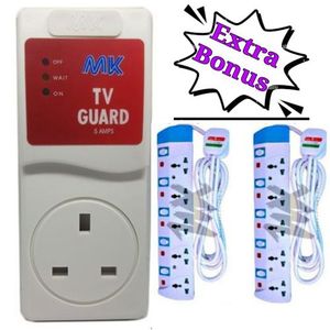 MK TV Guard + Two 5Way Power Extension .