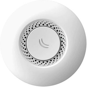 MikroTik  cAP lite RBcAPL-2nD Dual-Chain 2.4GHz Ceiling Access Point – Wi-Fi 4 (802.11b/g/n)  PoE Powered  RouterOS Level 4  CAPsMAN Managed AP