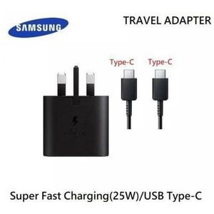 Samsung NOTE 10. Fast Charger 25W . USB Type C To C Cable.
