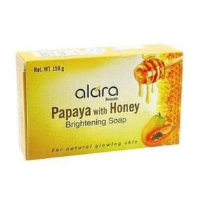 Alara Papaya with Honey Brightening Soap 150g