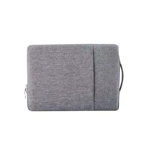 Portable Denim 12" Laptop Sleeve Bag-(Grey)