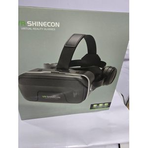 VR Shinecon Headset for iOS & Android – HD 3D Lens, Anti-Blue Light Protection & Adjustable Head Straps