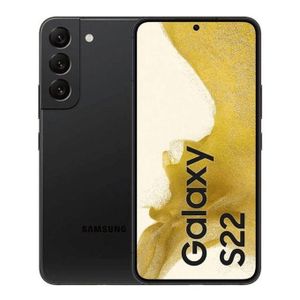 Samsung Galaxy S22 Plus 5G - 6.6'' (256GB/8GB) -Duos -physical Sim Plus E Sim Sim -Phantom  Black