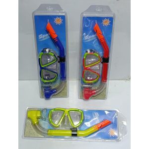 swimming snorkel and googles