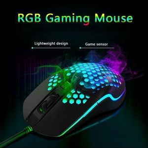 JERTECH Backlit wired Gaming & Office Mouse With Free Mouse Pad