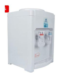 Nunix Hot and Normal Table Top Water Dispenser Stainless Steel Hygienic Electric Water Dispenser with Energy Efficient Low Power Consumption for Home Office Kitchen Instant Hot Cold Water