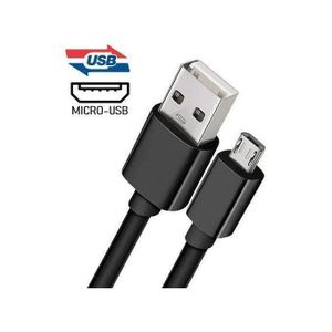 Galaxy Micro USB Fast Charging Cable High Speed Charging for Samsung Galaxy Data Transfer Compatible With Power Banks, Chargers and More Devices (Black)
