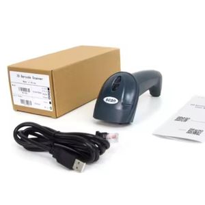 Syble 1D 2D Barcode Scanner Bluetooth Laser Wireless Bar Code Reader Express Logistics Wired Scanner